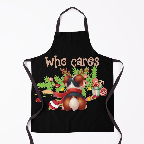 Item preview, "Reindeer Games Border Collie - Holiday Festive Mischief" designed and sold by Xhevahir.