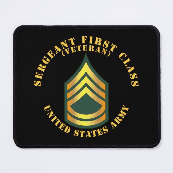 Item preview, Army - Sergeant First Class - SFC - Veteran designed and sold by Military Insignia Products.
