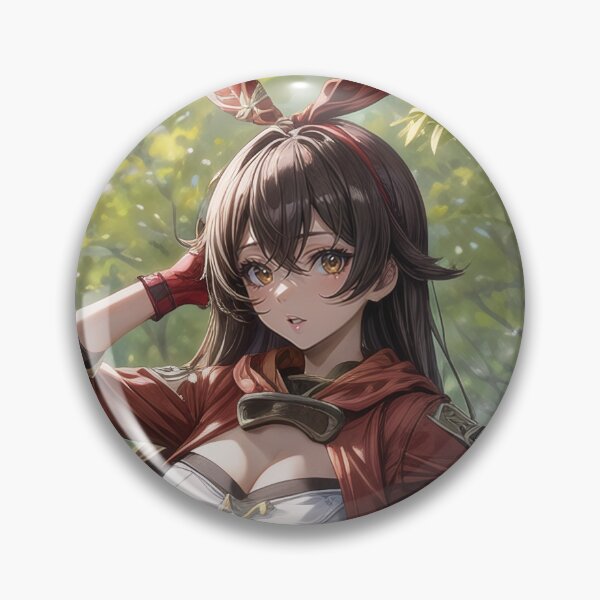 Item preview, Amber (Genshin Impact) - Vibrant Vanguard designed and sold by YumeYasha.