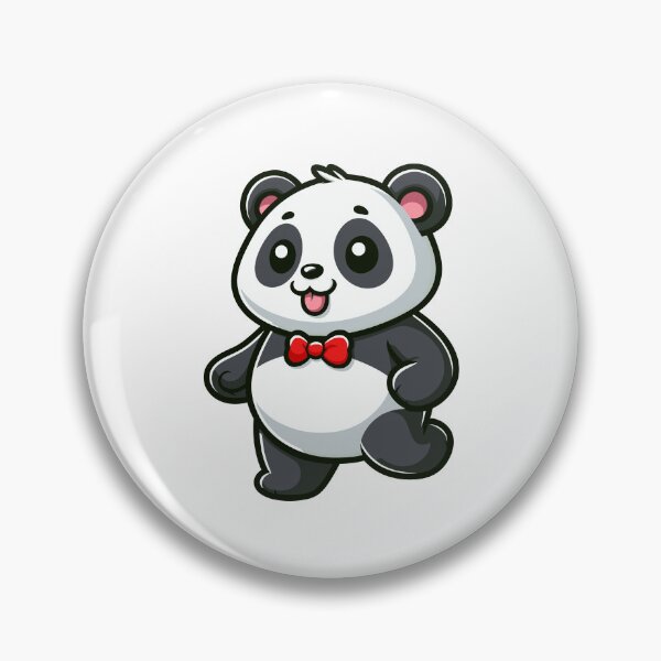 Item preview, Panda Pals: Adorable Cartoon Panda designed and sold by cave-canvas.