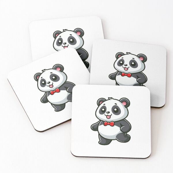 Item preview, Panda Pals: Adorable Cartoon Panda designed and sold by cave-canvas.