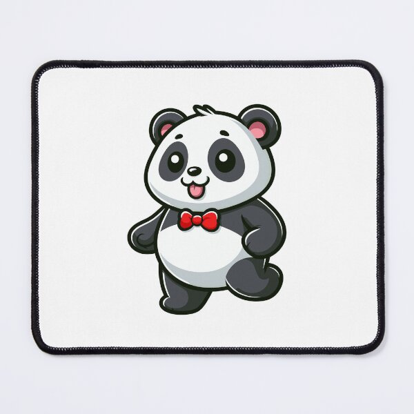 Item preview, Panda Pals: Adorable Cartoon Panda designed and sold by cave-canvas.