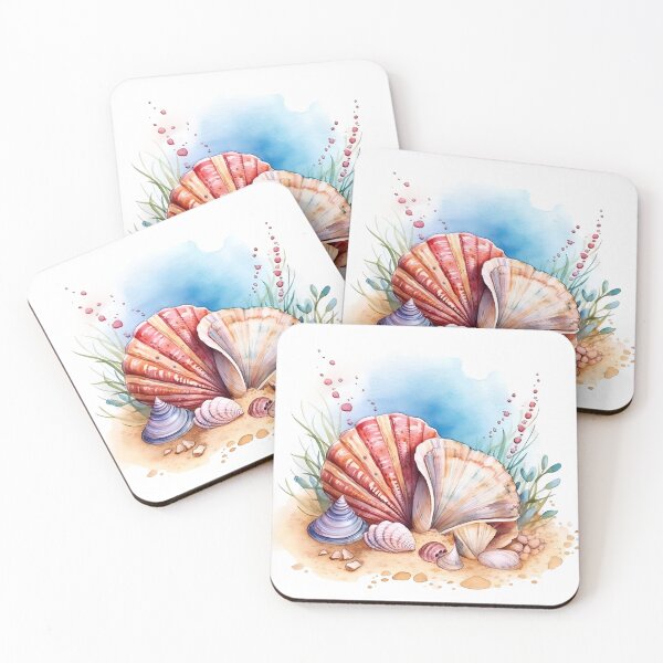 Item preview, Seashell Serenity designed and sold by mushizaman.