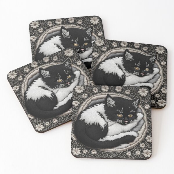 Item preview, Black & White Kitty designed and sold by Shane Viper.