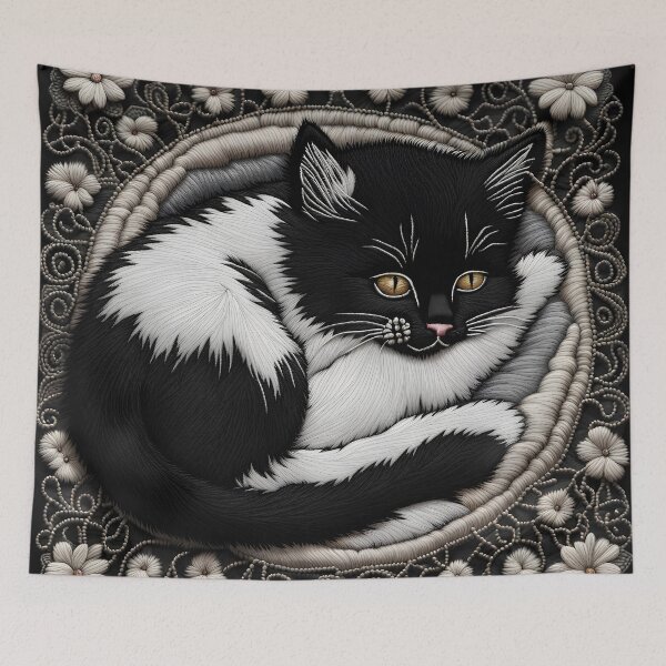 Item preview, Black & White Kitty designed and sold by Shane Viper.