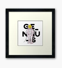 Genius Framed Print