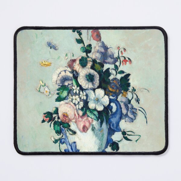 Item preview, Paul Cézanne's Rococo Vase (1876) still life painting designed and sold by Suzana Djordjevic.
