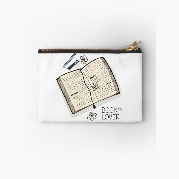 Item preview, Book lover. Book with flowers, pencil and text marker designed and sold by OlyaMolli.