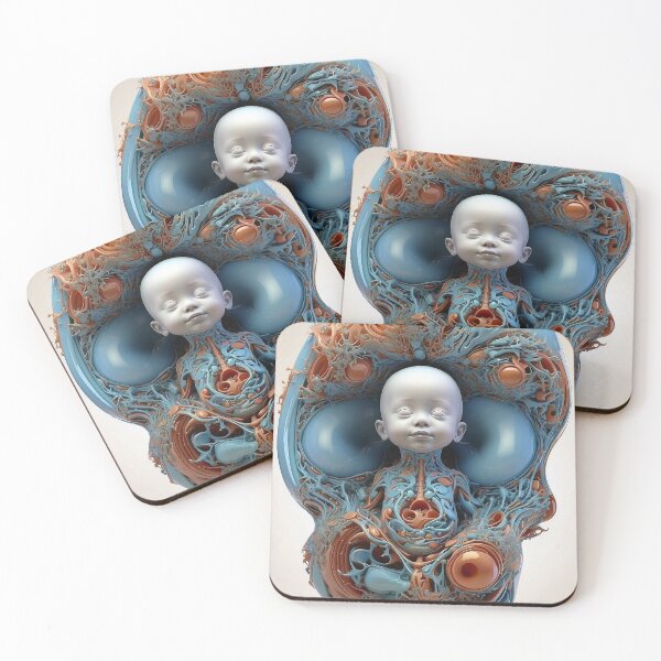 Item preview, Fractal Embryo in a Surreal Reality - 2 designed and sold by nyathiwa.