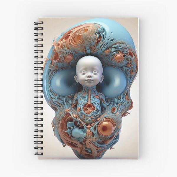 Item preview, Fractal Embryo in a Surreal Reality - 2 designed and sold by nyathiwa.