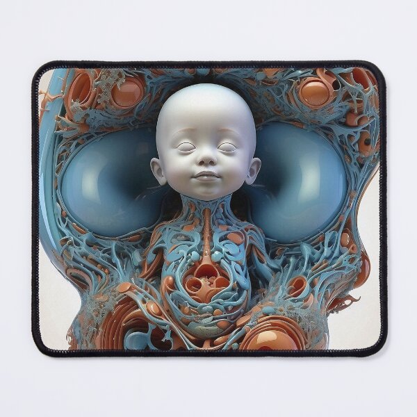 Item preview, Fractal Embryo in a Surreal Reality - 2 designed and sold by nyathiwa.