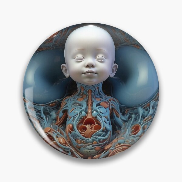 Item preview, Fractal Embryo in a Surreal Reality - 2 designed and sold by nyathiwa.