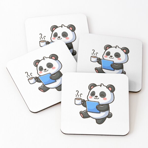 Item preview, Panda Pals: Coffee Break designed and sold by cave-canvas.
