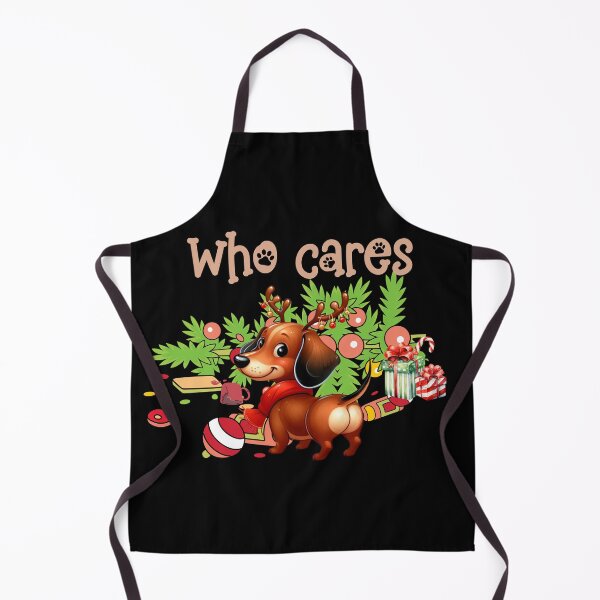 Item preview, "Reindeer Games Dachshund - Holiday Festive Mischief" designed and sold by Xhevahir.