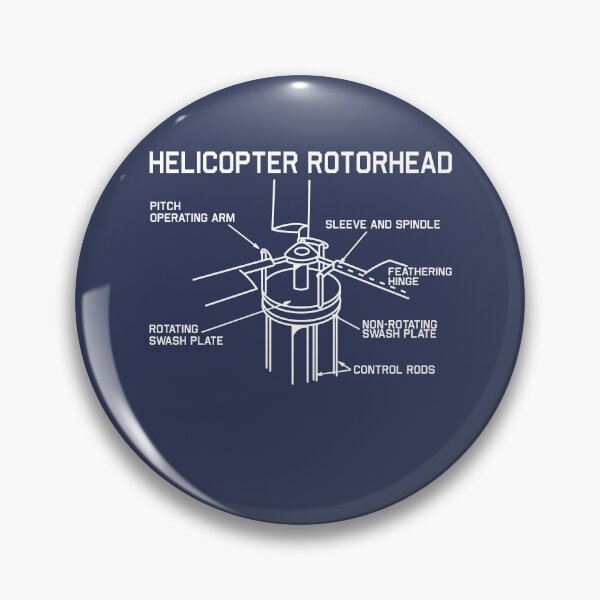 Artikelvorschau, Hubschrauber-Rotorkopf-Rotorkopf-Blaupause-Diagrammzeichnung entworfen und verkauft von MilitaryMart.