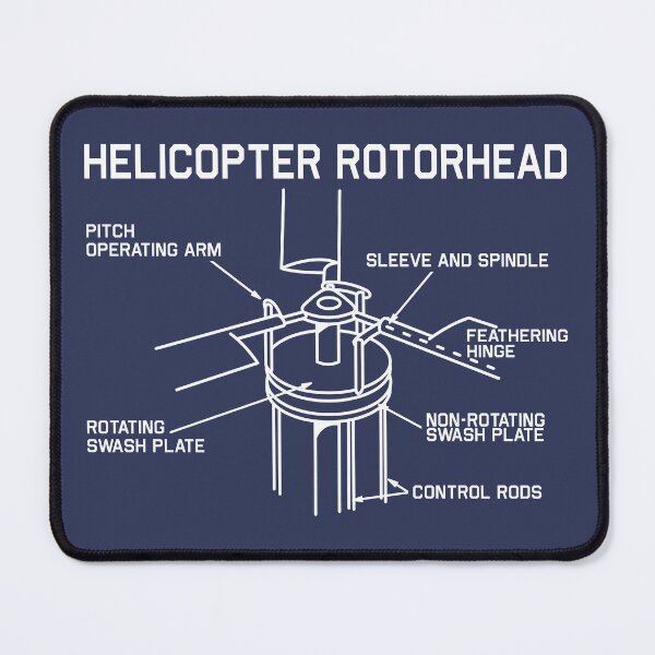Item preview, Helicopter Rotorhead Rotor Head Blueprint Diagram Drawing designed and sold by MilitaryMart.