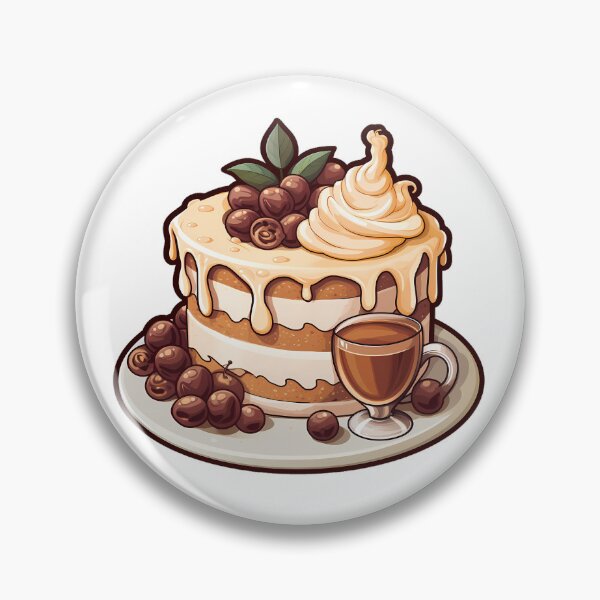Item preview, Coffee Walnut Cake designed and sold by marezino.
