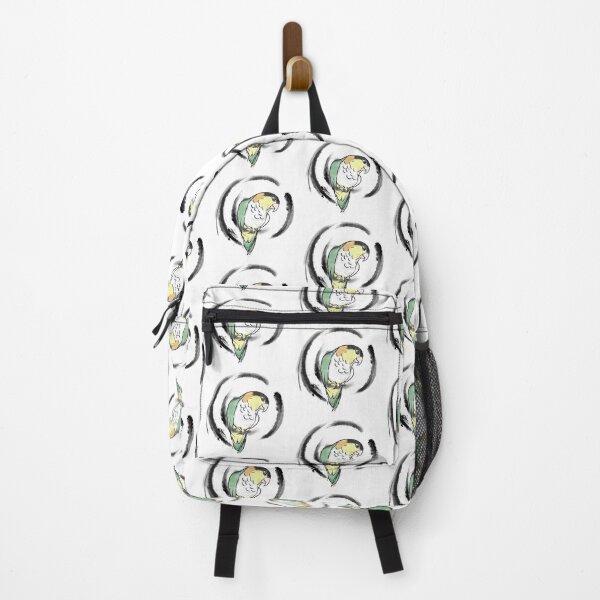 Item preview, black headed caique parrot Japanese sumie style designed and sold by okamechan.