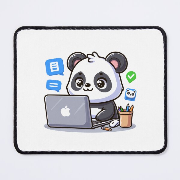Item preview, Coder Panda: Cuddling Up With Code designed and sold by cave-canvas.
