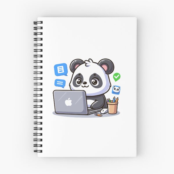 Item preview, Coder Panda: Cuddling Up With Code designed and sold by cave-canvas.