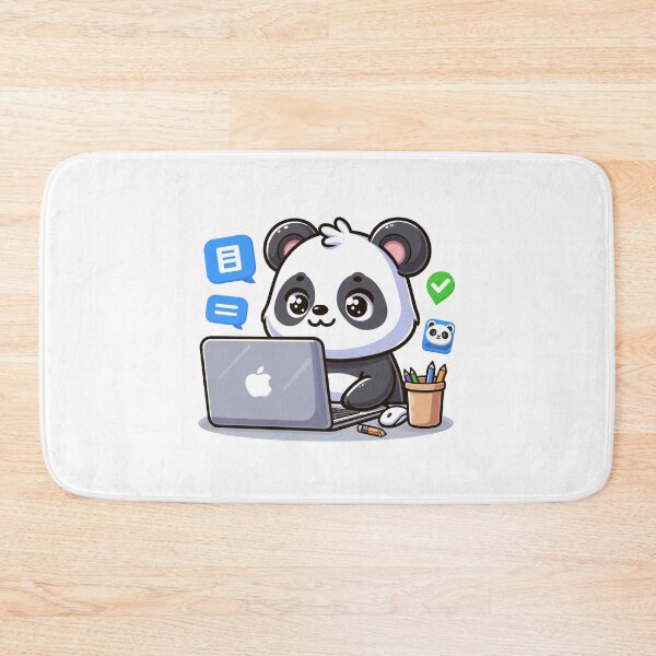 Item preview, Coder Panda: Cuddling Up With Code designed and sold by cave-canvas.