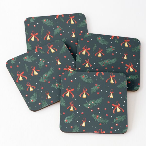 Item preview, Bells and Mistletoe pattern designed and sold by Reichcorp.