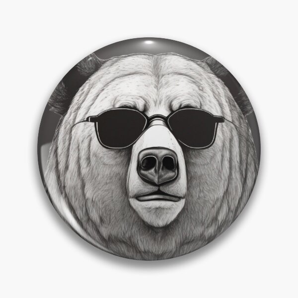 Item preview, Chill Bear Wearing Sunglasses designed and sold by BigusPanda.