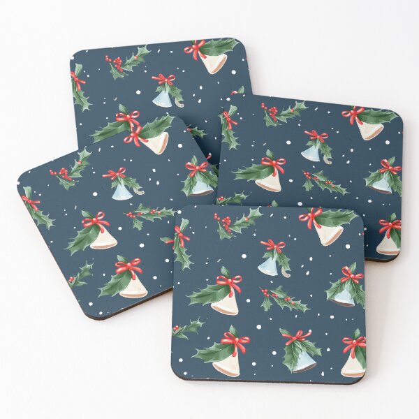 Item preview, Bells and Mistletoe pattern designed and sold by Reichcorp.