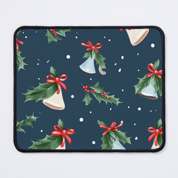 Item preview, Bells and Mistletoe pattern designed and sold by Reichcorp.