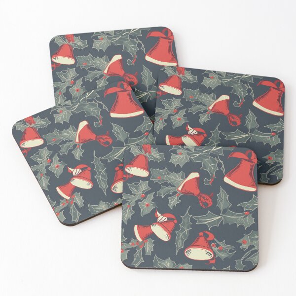 Item preview, Bells and Mistletoe pattern designed and sold by Reichcorp.