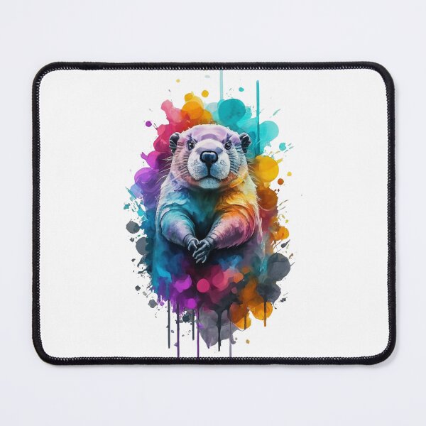 Item preview, American Beaver Watercolor Painting designed and sold by StefanSchmitArt.