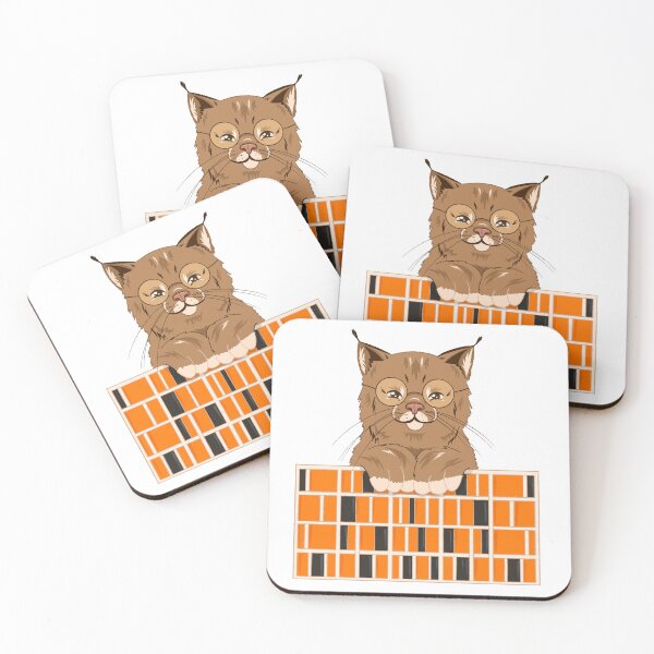 Item preview, Cute lynx on the block designed and sold by Optopus.
