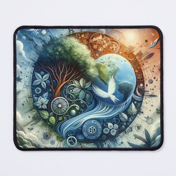 Item preview, "Nature's Voice: An Eco-Art Manifesto" designed and sold by APARTAI EU.