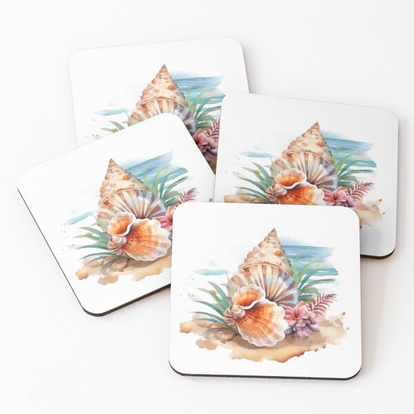 Item preview, Enchanting Seashell Hues designed and sold by mushizaman.