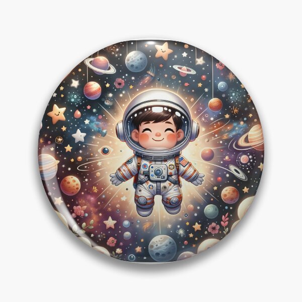 Item preview, Stellar Space Journey: Imaginative Astronaut Child in pyjamas designed and sold by KNAA.