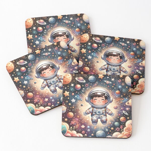 Item preview, Stellar Space Journey: Imaginative Astronaut Child in pyjamas designed and sold by KNAA.