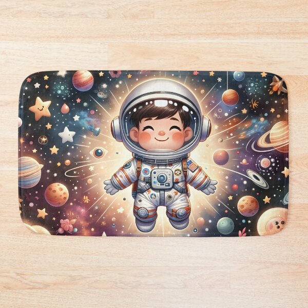 Item preview, Stellar Space Journey: Imaginative Astronaut Child in pyjamas designed and sold by KNAA.
