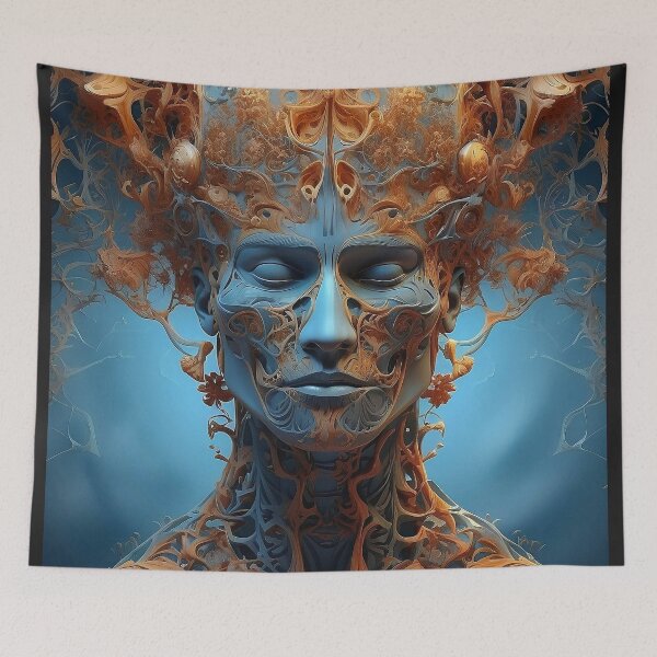 Item preview, A Fractal Portrait of Someone - 2 designed and sold by nyathiwa.