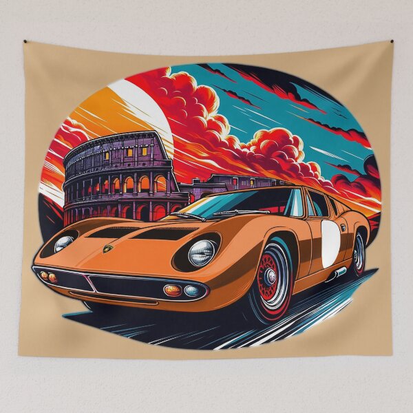 Item preview, Dawn of the Orange Bull designed and sold by mugooooo.