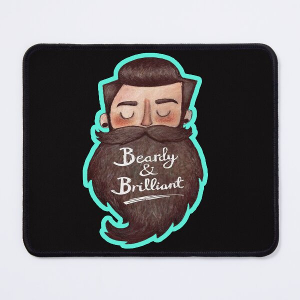 Item preview, beardy and brilliant designed and sold by Ratatatts.