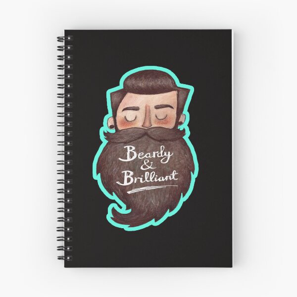 Item preview, beardy and brilliant designed and sold by Ratatatts.