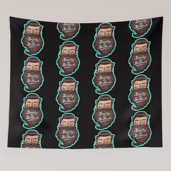 Item preview, beardy and brilliant designed and sold by Ratatatts.