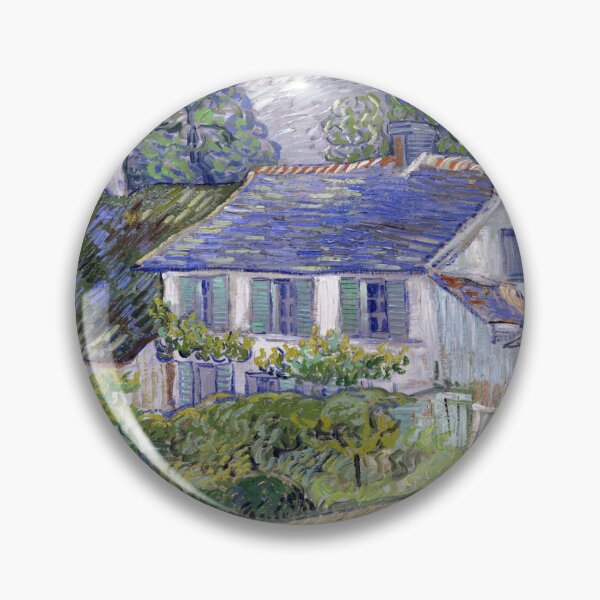 Item preview, Houses at Auvers (1890), Vincent Van  Gogh designed and sold by Suzana Djordjevic.