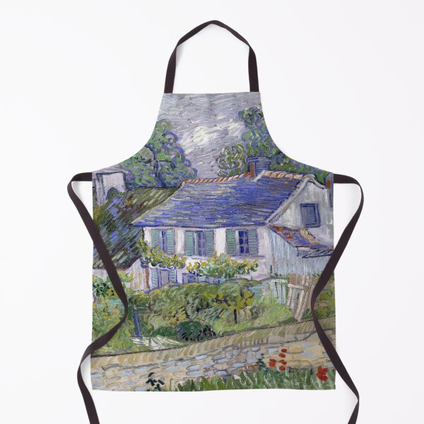 Item preview, Houses at Auvers (1890), Vincent Van Gogh designed and sold by Suzana Djordjevic.