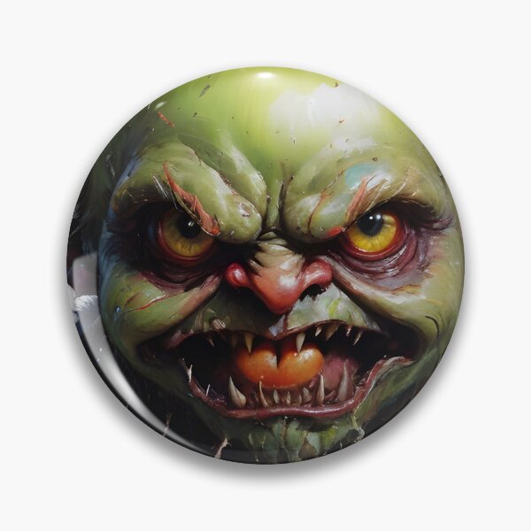 Item preview, The Scary Apple Monster designed and sold by TheArtOfPat.