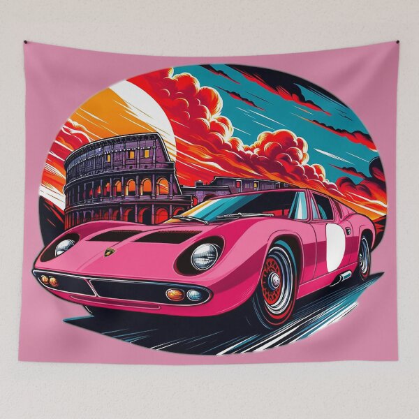 Item preview, Dawn of the Pink Bull designed and sold by mugooooo.