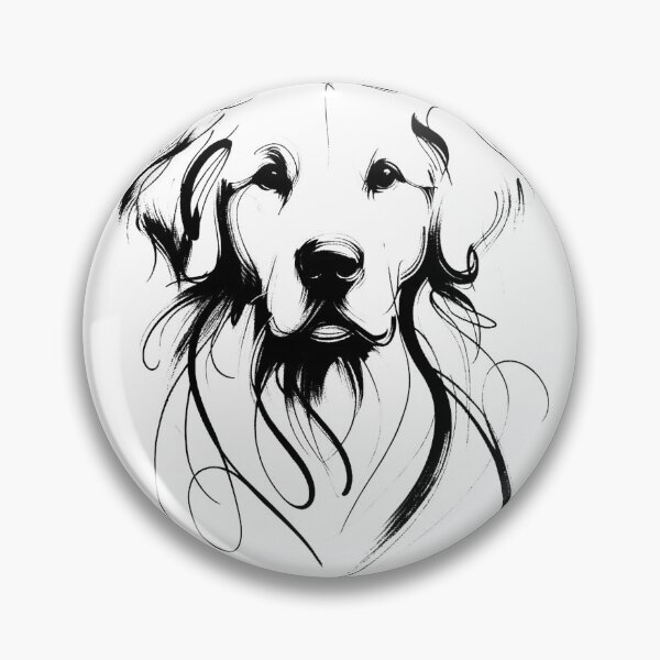 Item preview, Ink Essence: Golden Retriever designed and sold by areyarey.