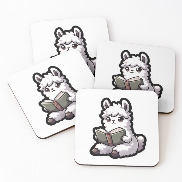 Item preview, Librarian Llama designed and sold by Truck Stop One.
