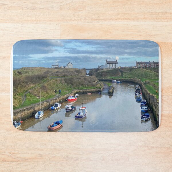Item preview, Seaton Sluice Harbour at High Tide designed and sold by Violaman.
