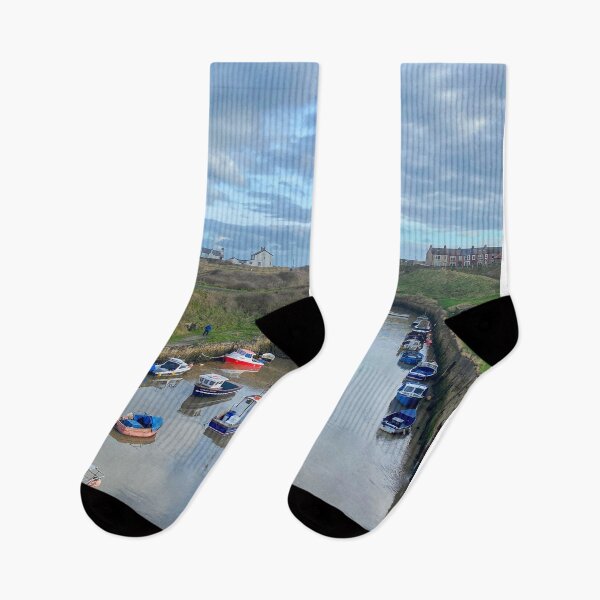 Item preview, Seaton Sluice Harbour at High Tide designed and sold by Violaman.